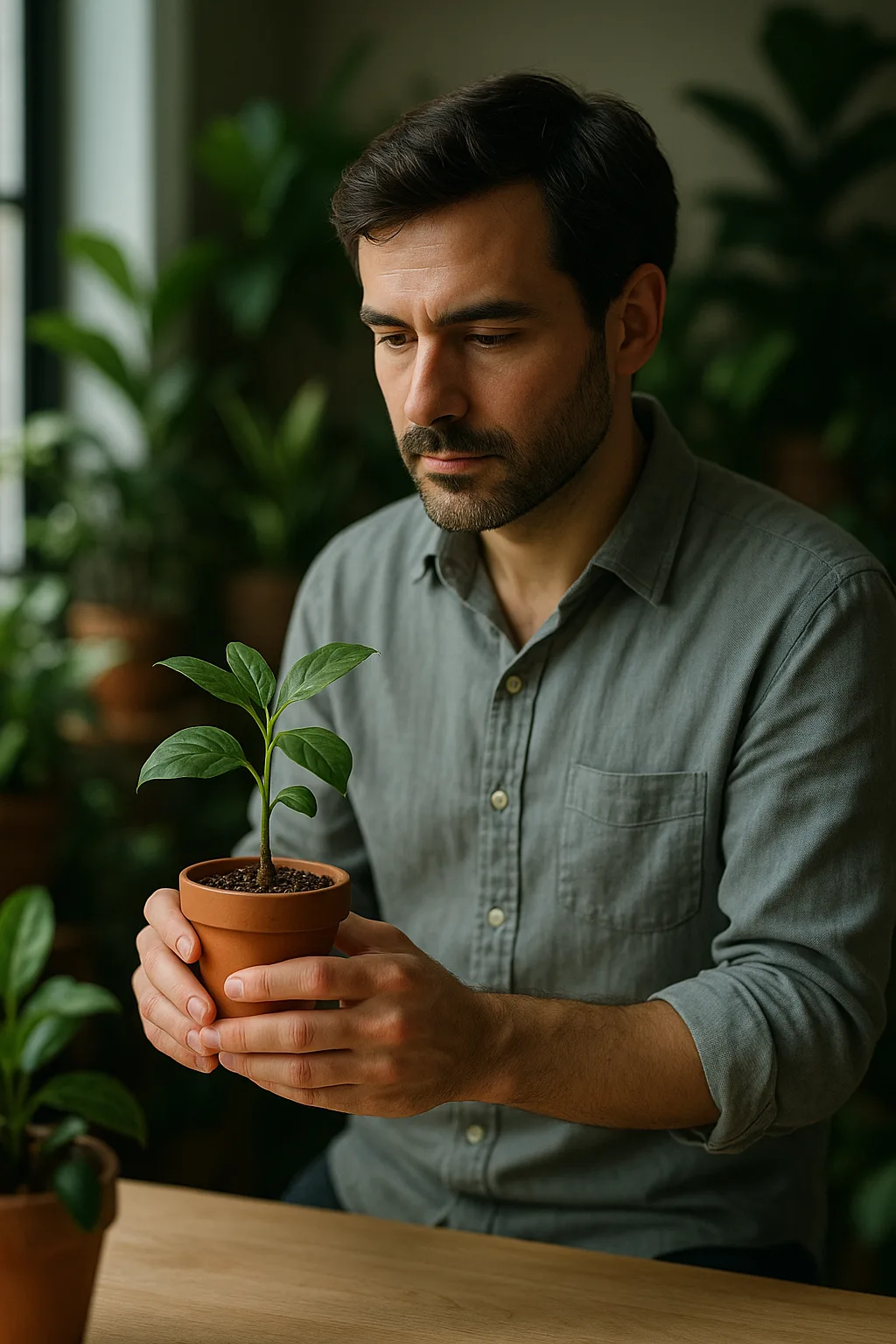 Mindfulness con Plantas: Transforma el Riego en una Meditación de 5 Minutos Gabriel Costa