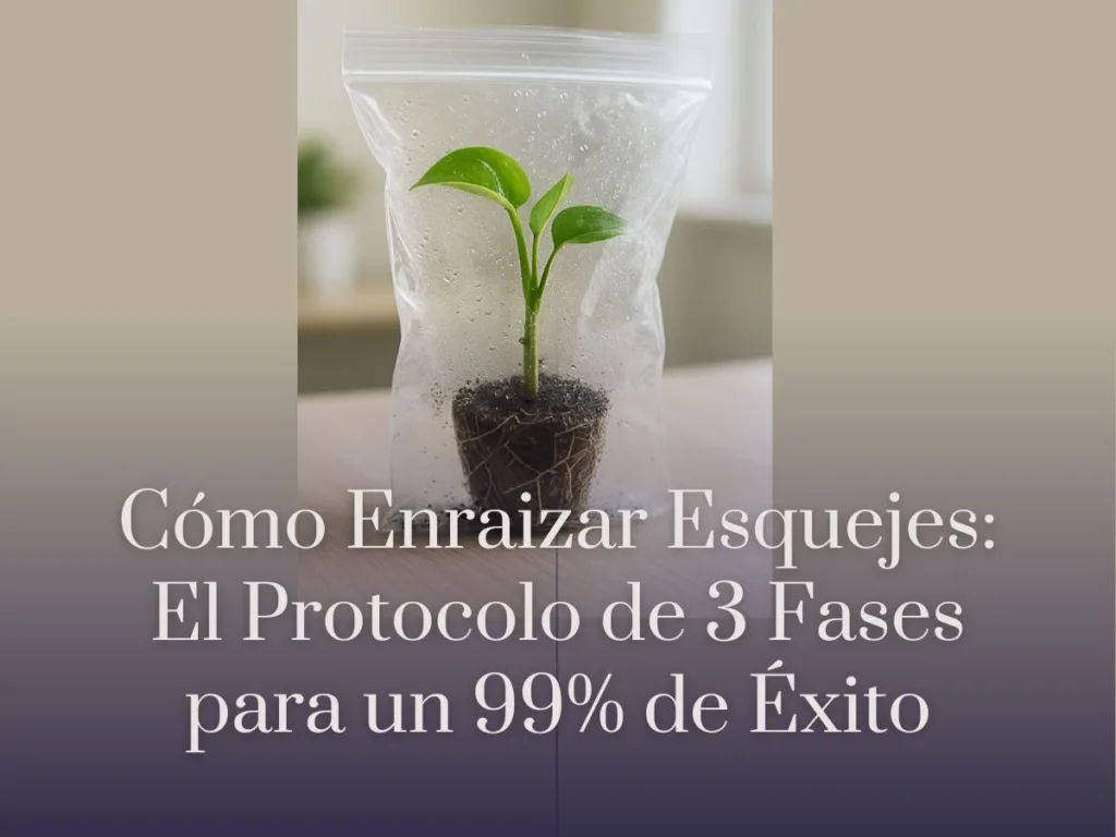 Cómo Enraizar Esquejes El Protocolo de 3 Fases para un 99% de Éxito