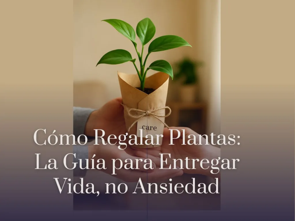 Cómo Regalar Plantas La Guía para Entregar Vida, no Ansiedad