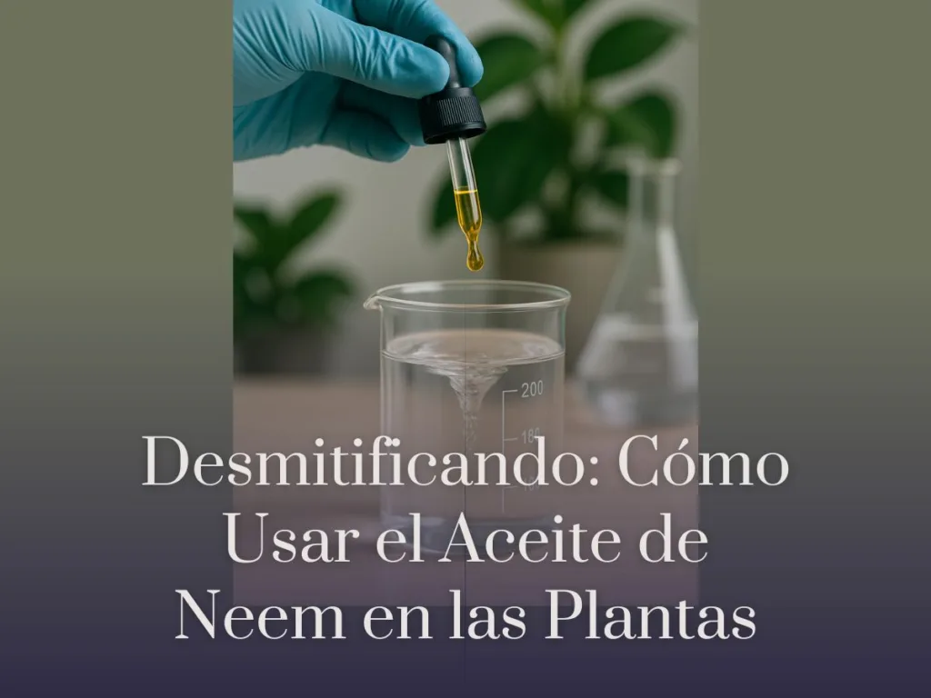 Desmitificando Cómo Usar el Aceite de Neem en las Plantas