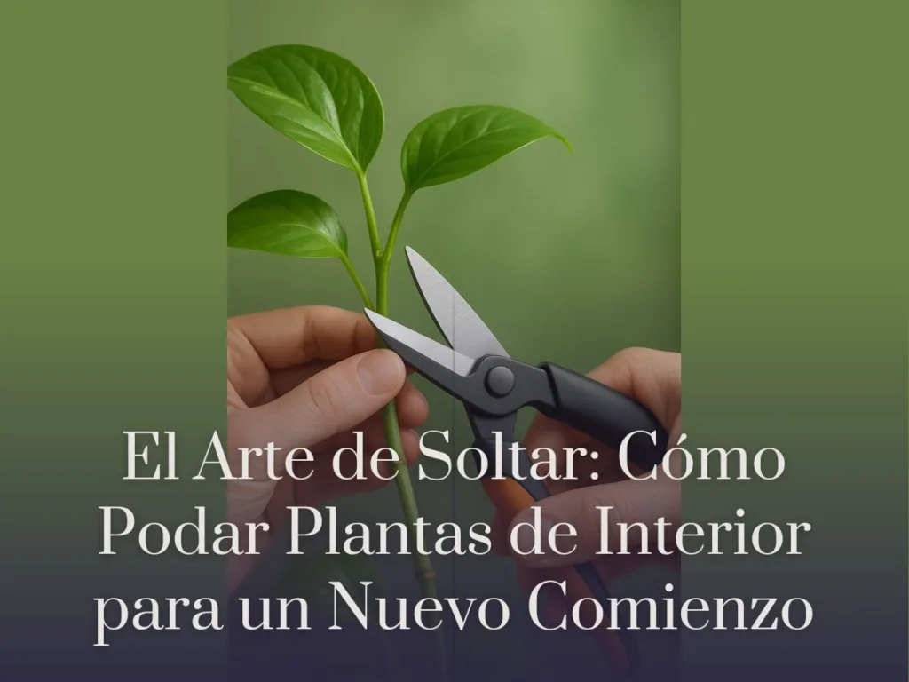 El Arte de Soltar Cómo Podar Plantas de Interior para un Nuevo Comienzo