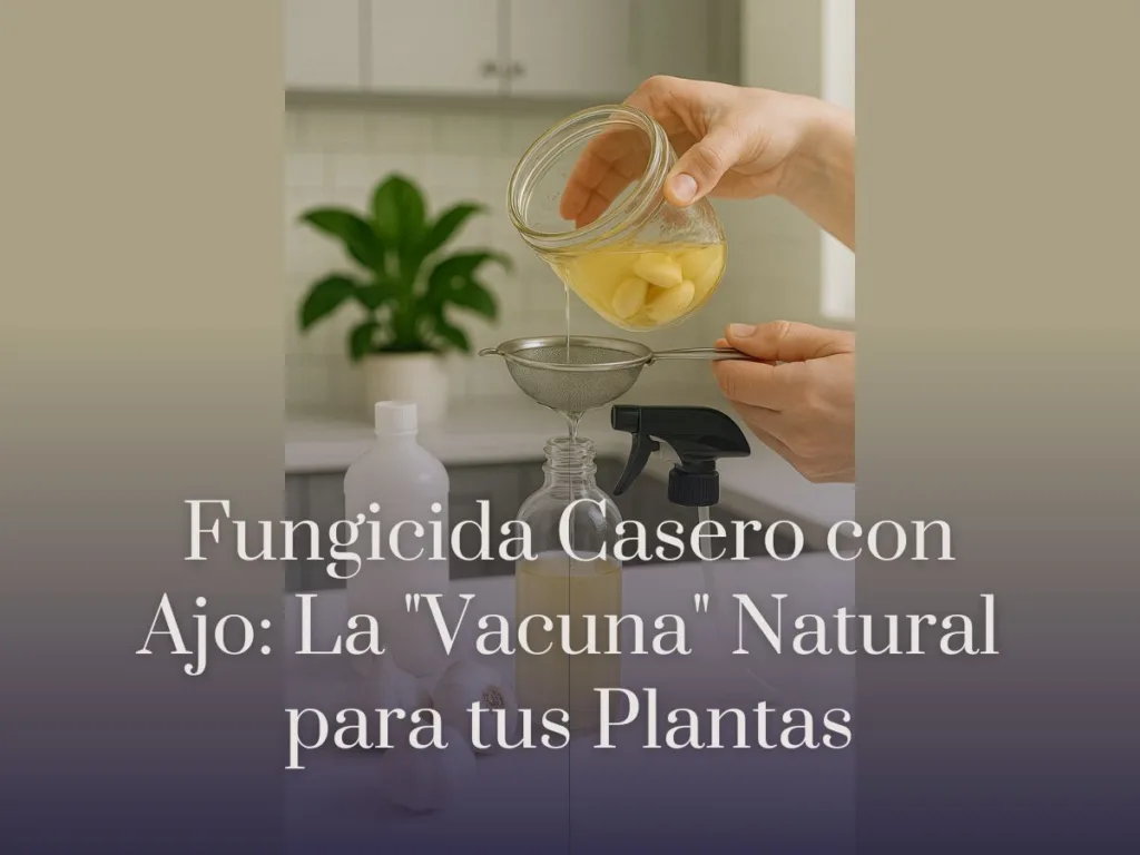 Fungicida Casero con Ajo La Vacuna Natural para tus Plantas