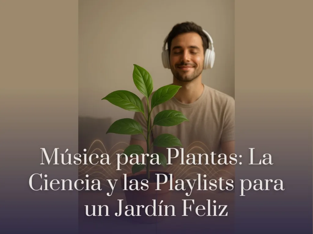 Música para Plantas La Ciencia y las Playlists para un Jardín Feliz