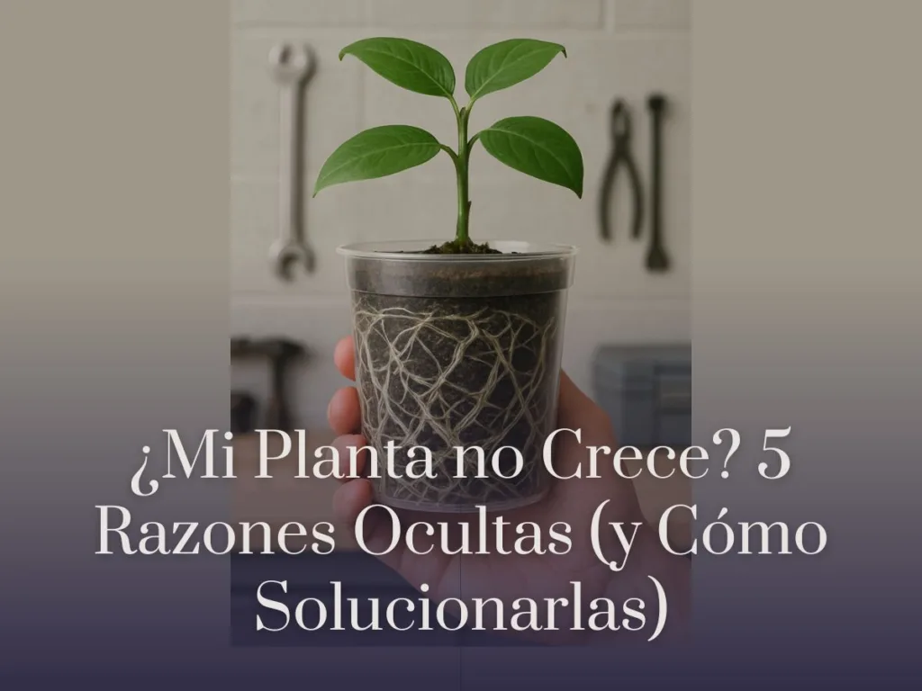 ¿Mi Planta no Crece 5 Razones Ocultas (y Cómo Solucionarlas)