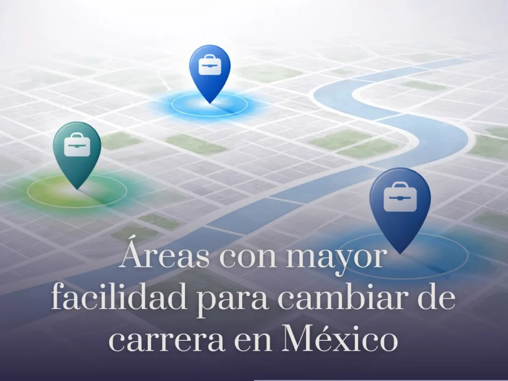 Áreas con mayor facilidad para cambiar de carrera en México Áreas con mayor facilidad para cambiar de carrera en México