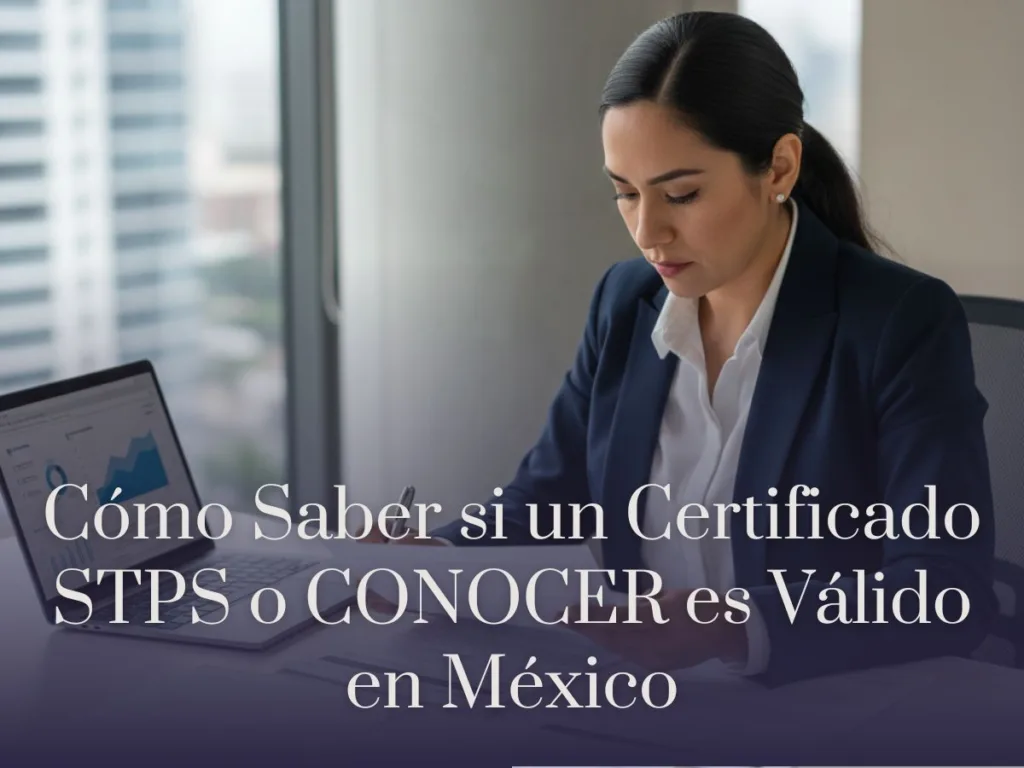 Cómo Saber si un Certificado STPS o CONOCER es Válido en México