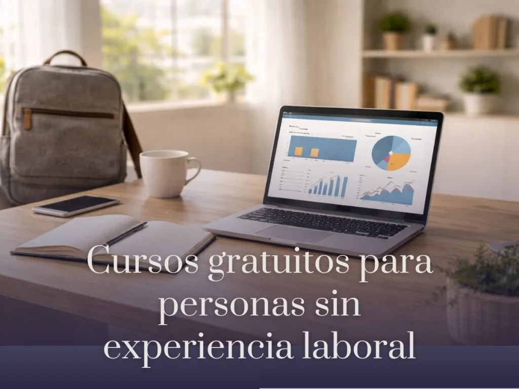 Cursos gratuitos para personas sin experiencia laboral