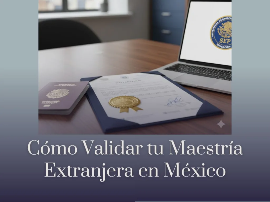 Cómo Validar tu Maestría Extranjera en México