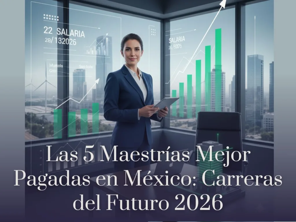 Las 5 Maestrías Mejor Pagadas en México Carreras del Futuro 2026