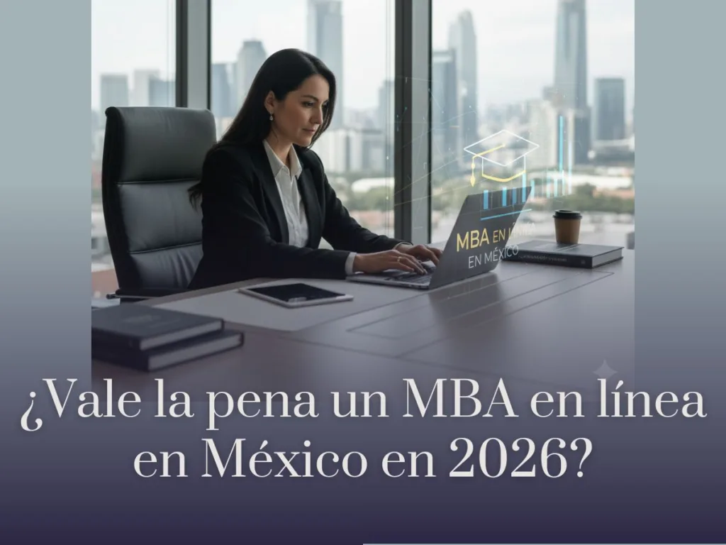 ¿Vale la pena un MBA en línea en México en 2026